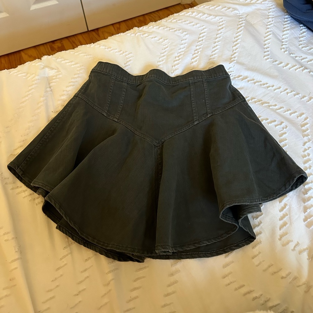 Aerie denim like skirt